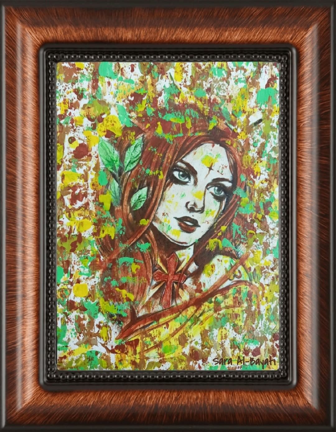 sara n17 b Autumn Woman by Sara Al-Bayati