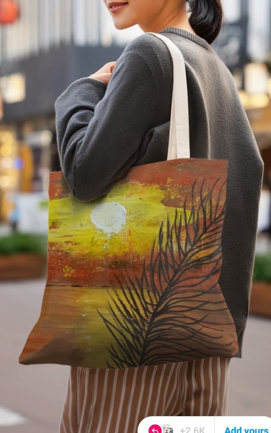 sara n18 b Palm Sunset by Sara Al-Bayati